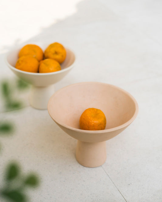 Aster Ceramic Fruit Bowl