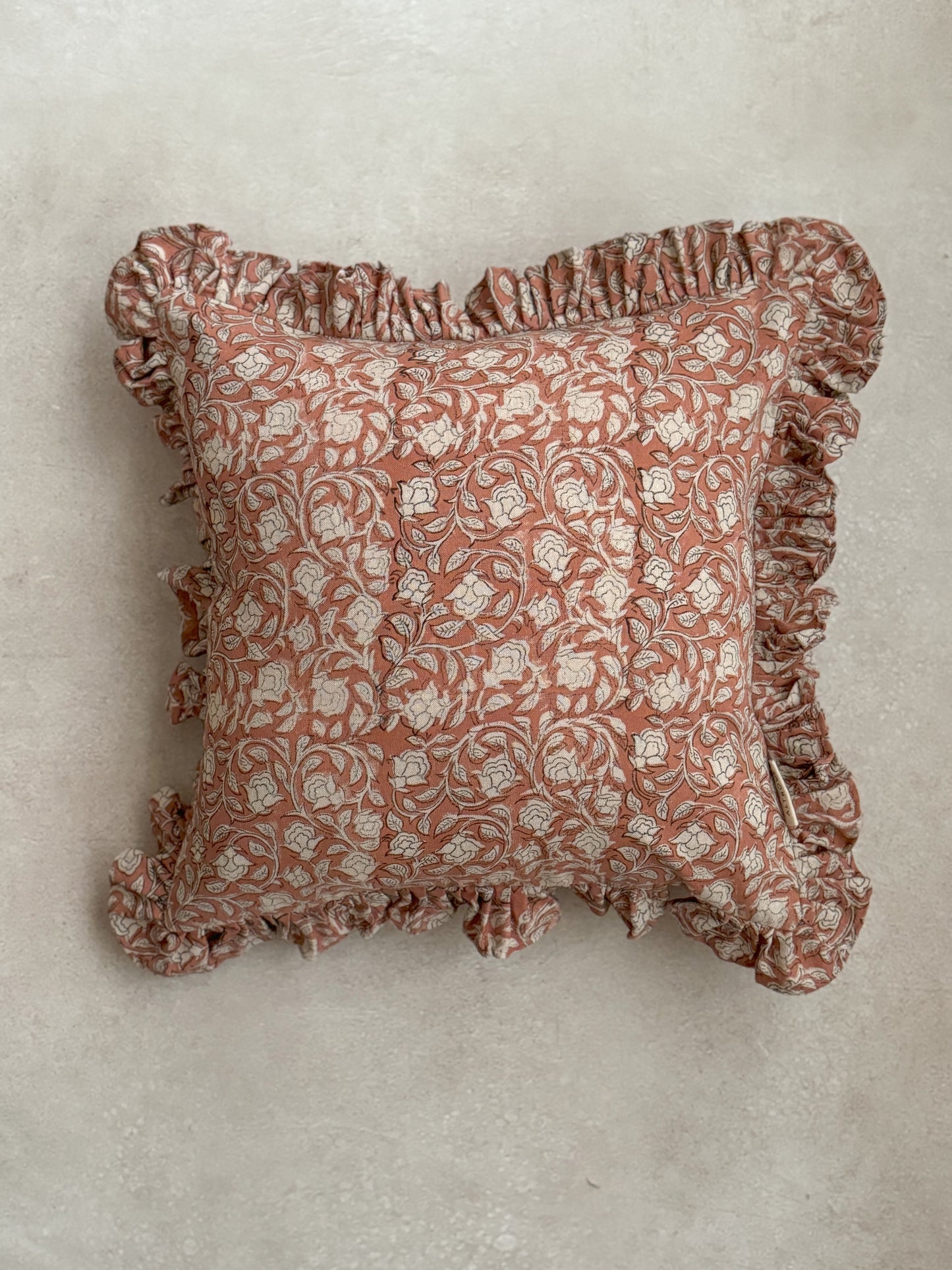 AMAL BLOCKPRINT CUSHION