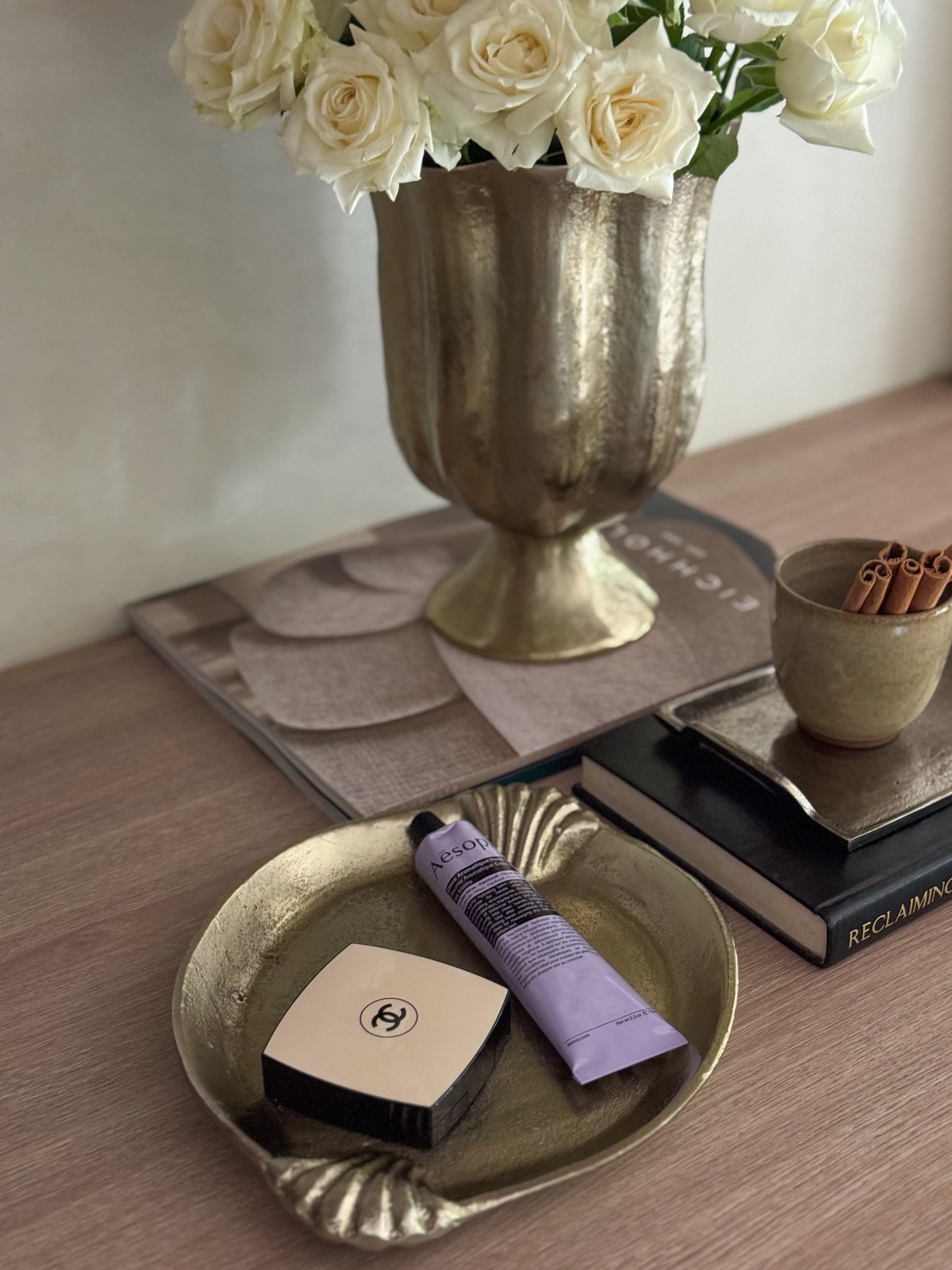 VERA SILVER FINISH VASE