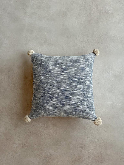 LESLIE CUSHION in TEAL- cotton cushion cover - ALROVE