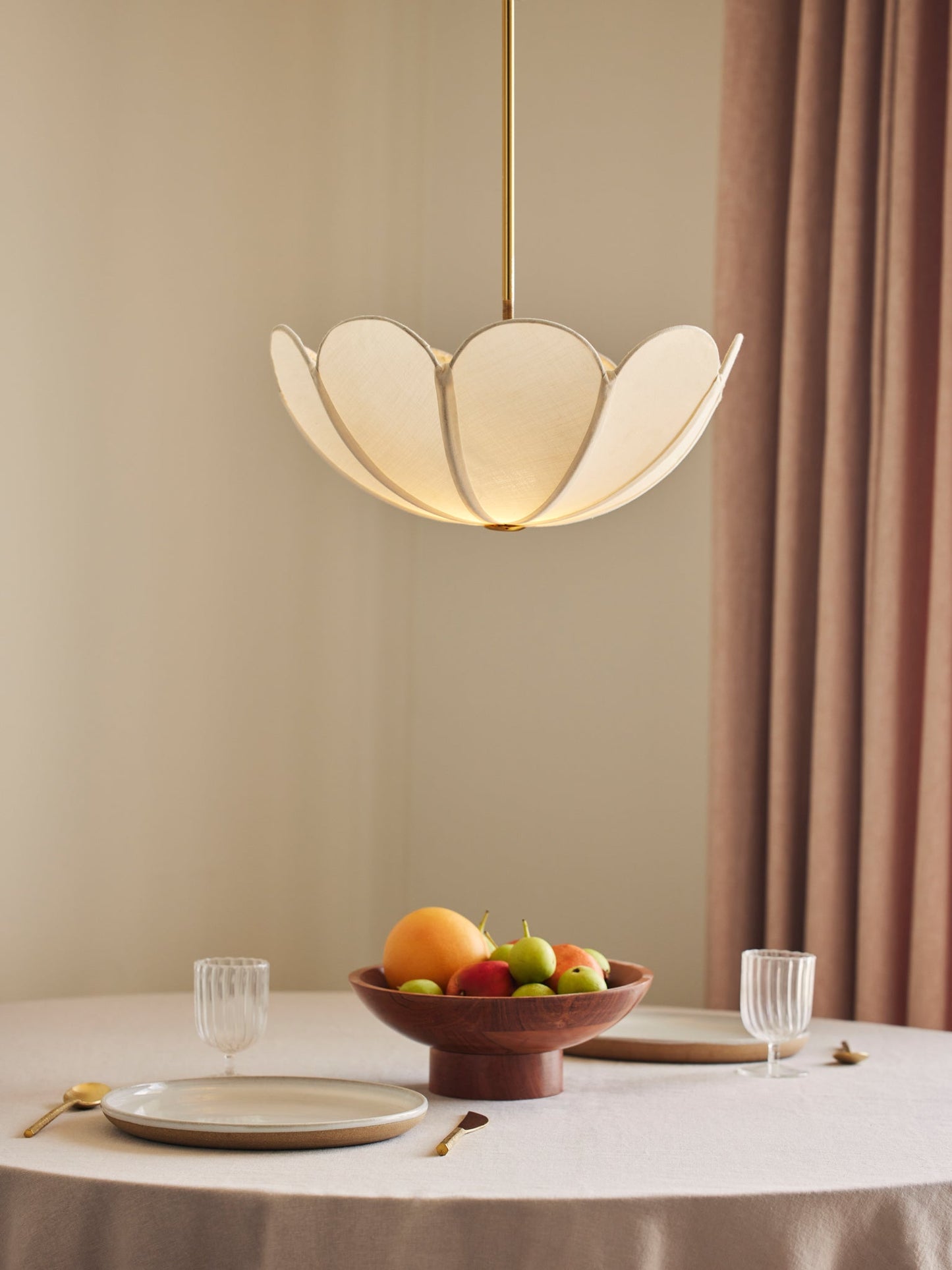 BLOOM FABRIC HANGING LAMP, REVERSE