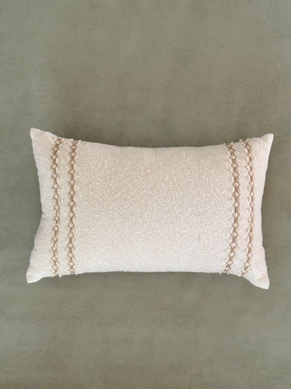 RUE LACE CUSHION - boucle cushion cover - ALTROVE