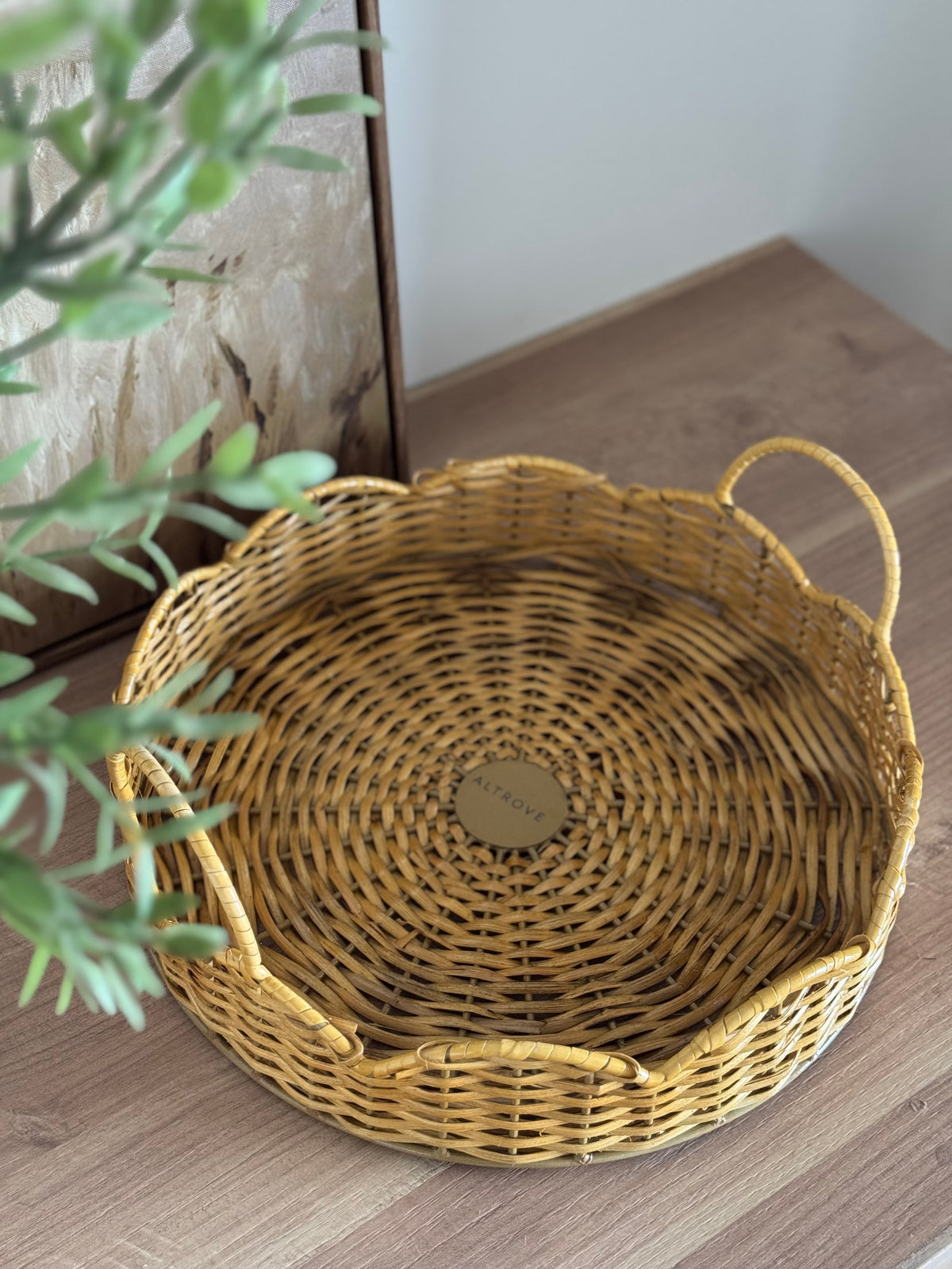 AURUM RATTAN TRAY