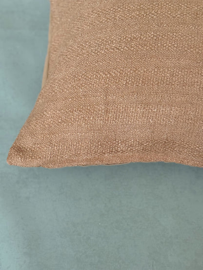 WILLOW CUSHION in BROWN - detail - ALTROVE