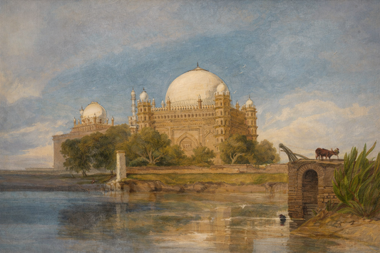 SULTAN MOHAMED SHAH'S TOMB -vintage wall art - ALTROVE