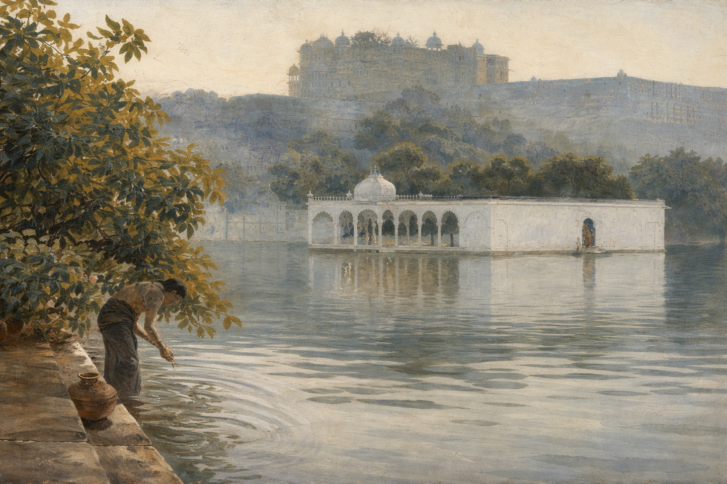 VINTAGE UDAIPUR ART - vintage wall art - ALTROVE