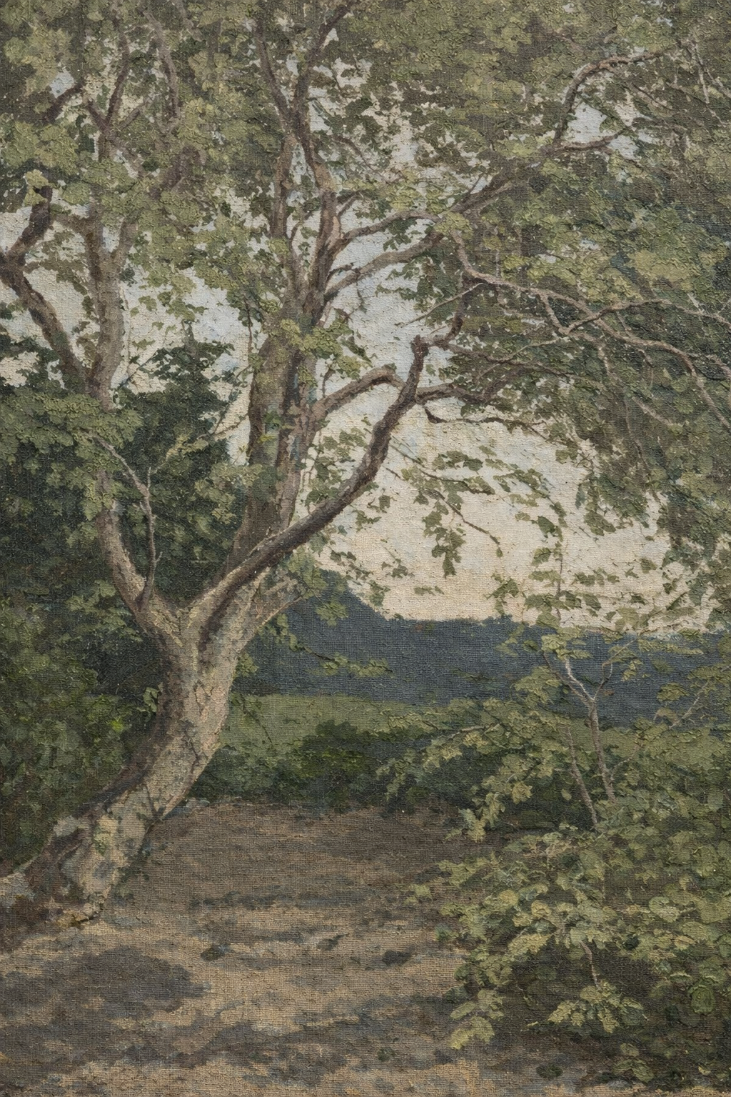 VINTAGE TREE PAINTING