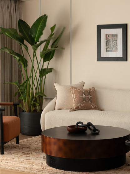 STEVE CUSHION in BROWN- styled - ALTROVE