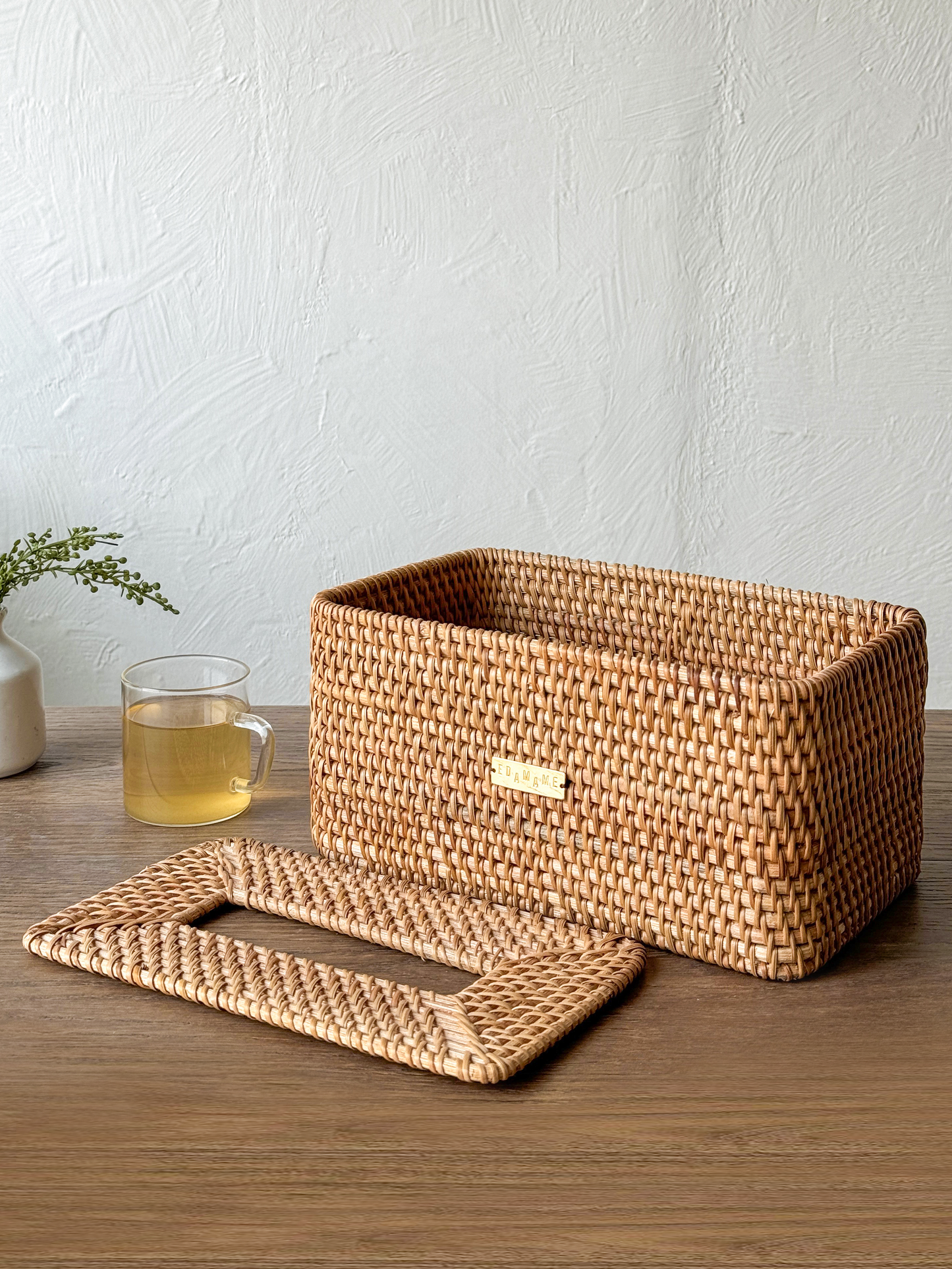NATURAL TISSUE BOX HOLDER