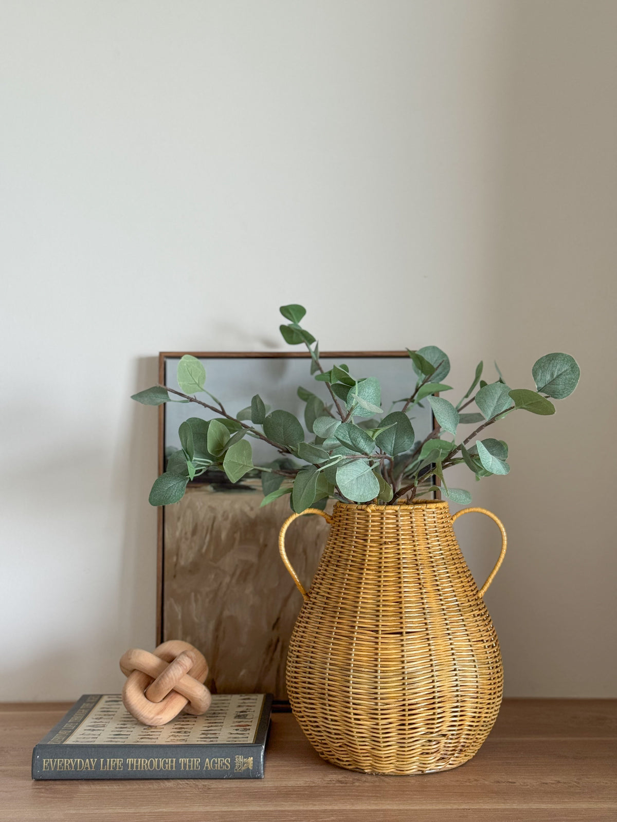 PICOLO RATTAN VASE
