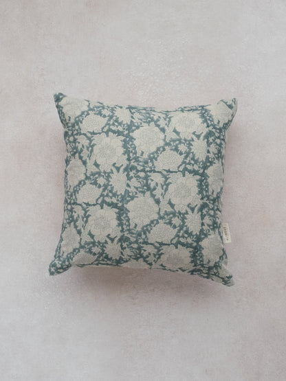 YASMIN BLOCKPRINT CUSHION - cotton cushion cover - ALTROVE