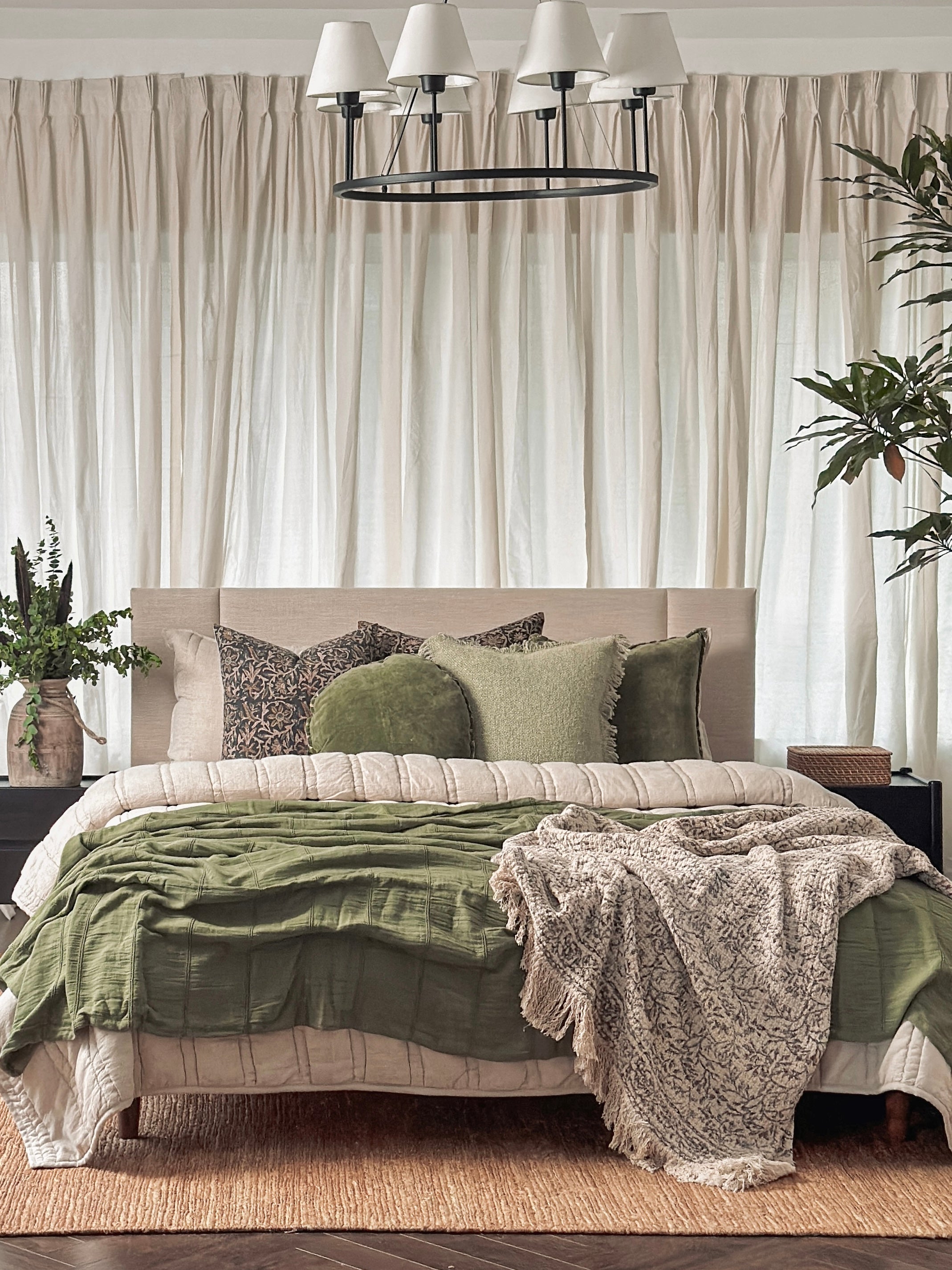 Green Bedcover from Altrove