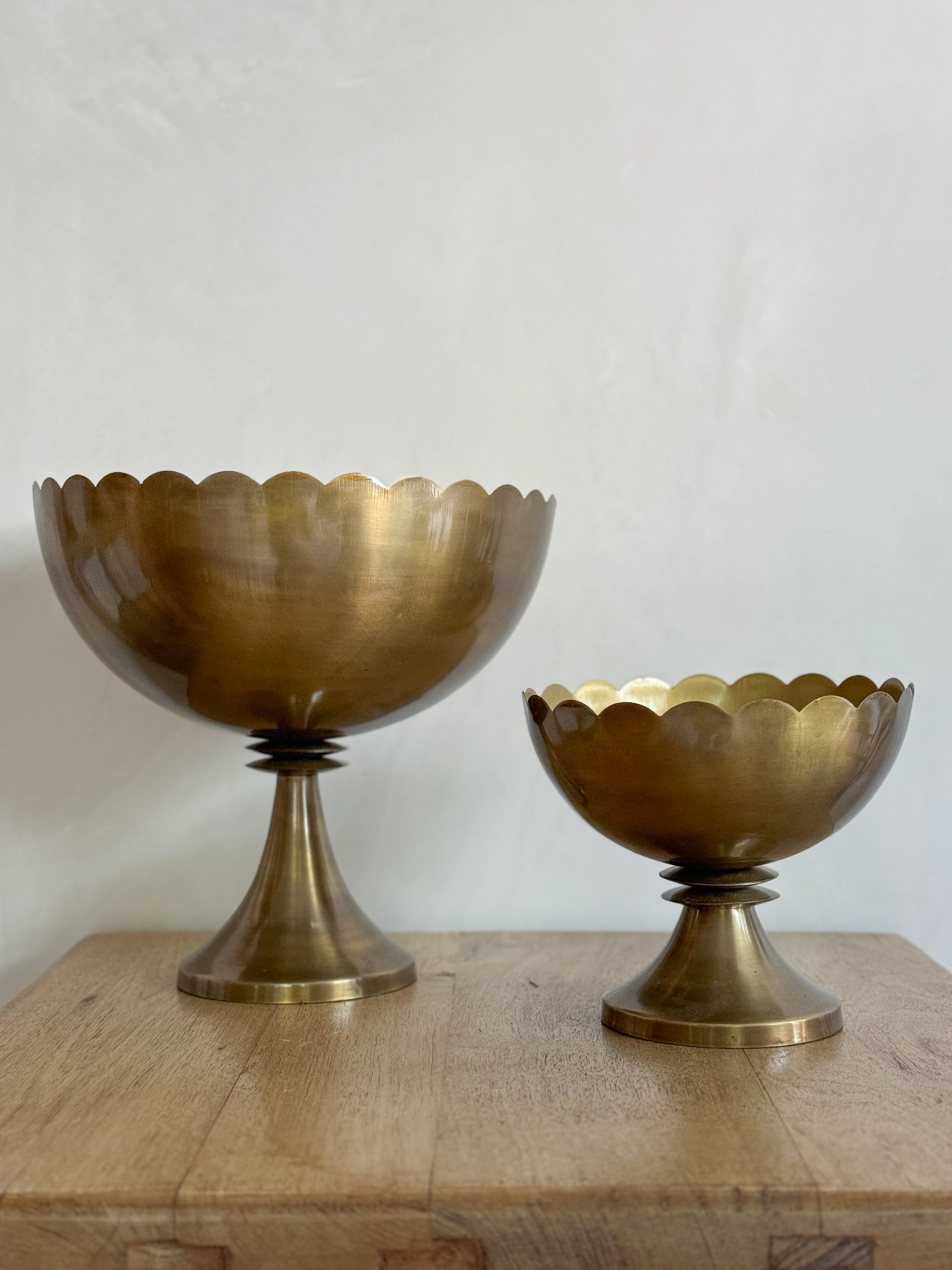 BRASS BOWL- decorative vase- ALTROVE
