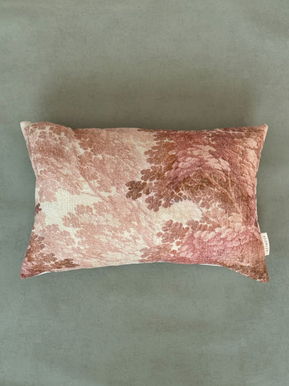 IVY CUSHION in BROWN- chenille cushion cover - ALTROVE