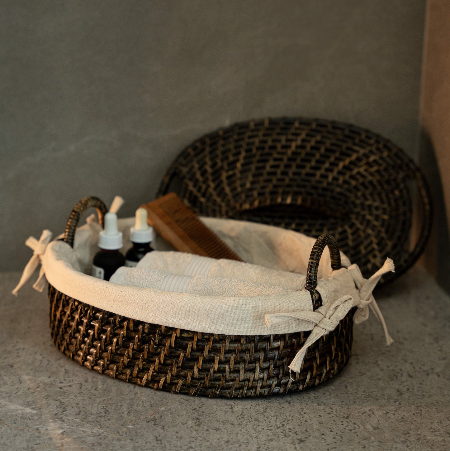 OVAL STORAGE BASKET