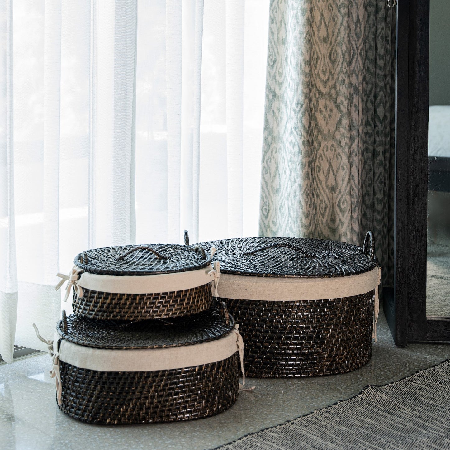 OVAL STORAGE BASKET