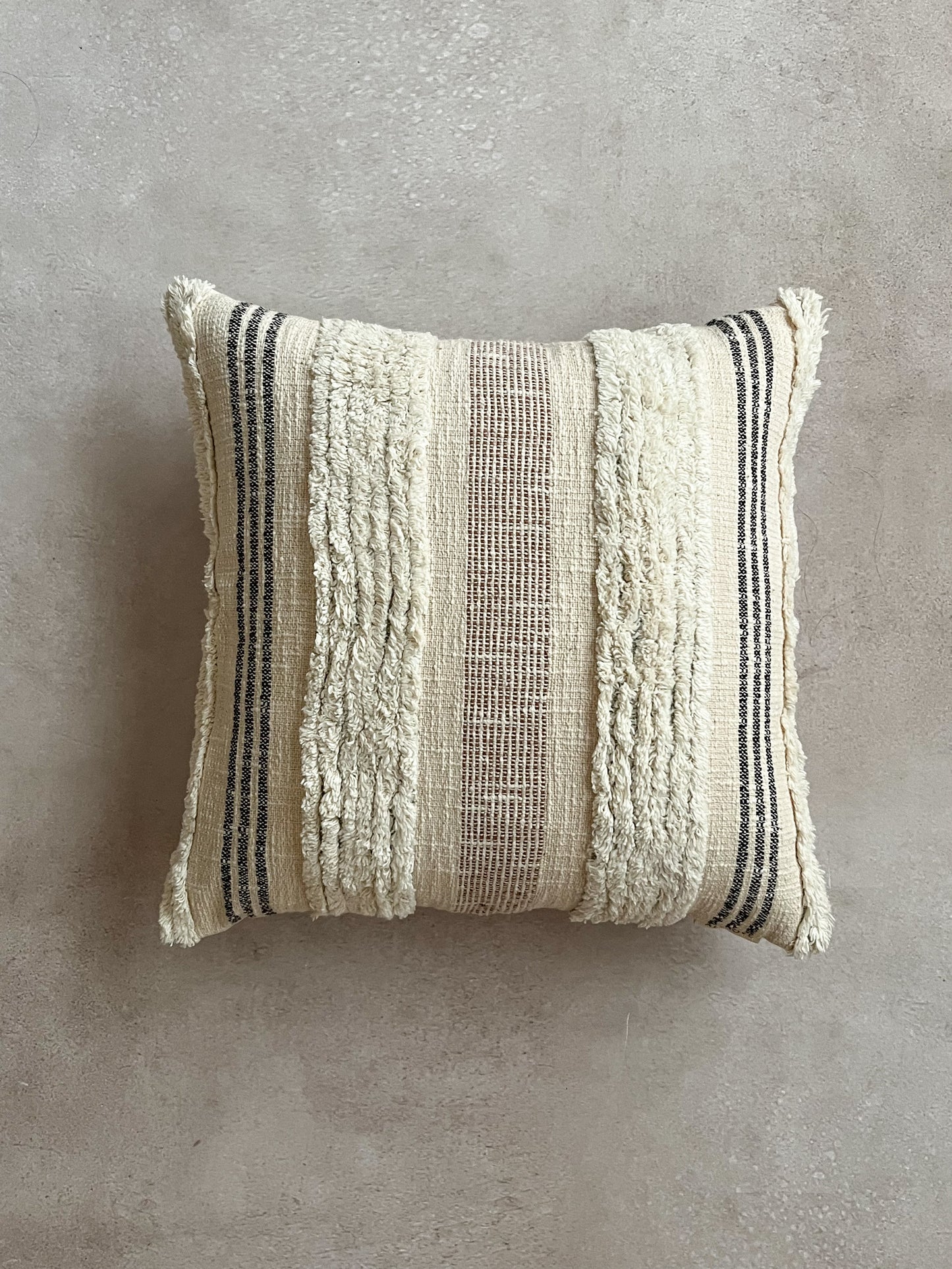 Square Beige Cushion