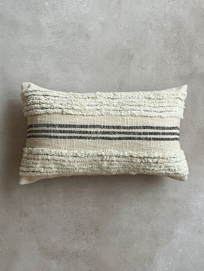 FARAH CUSHION in OBLONG - cotton cushion cover - ALTROVE