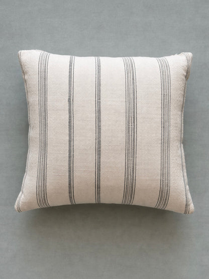 EVARA CUSHION in BLACK - cotton cushion cover - ALTROVE
