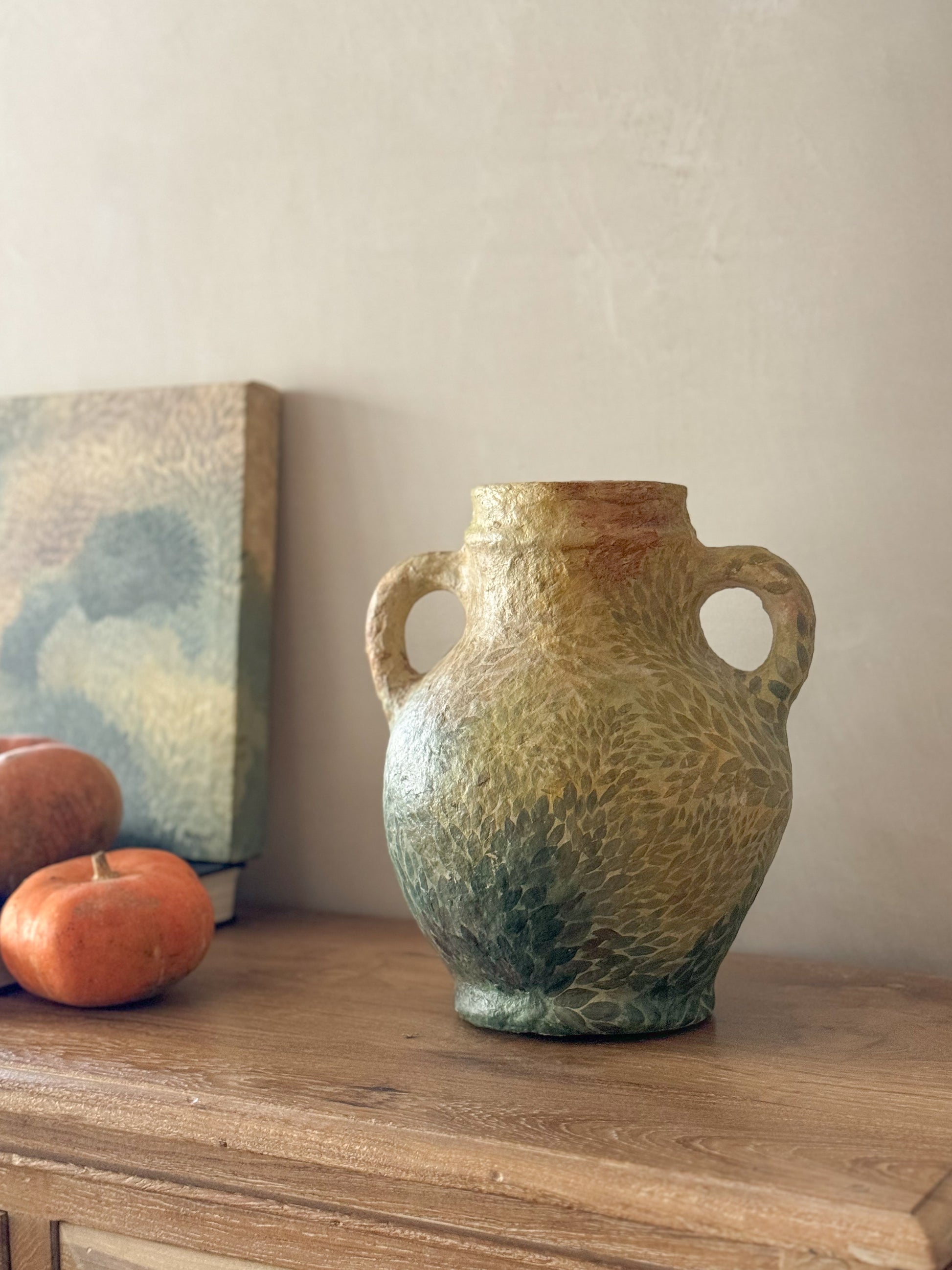 BASURI CHOKSHI X ALTROVE - HAND PAINTED VASE- ALTROVE