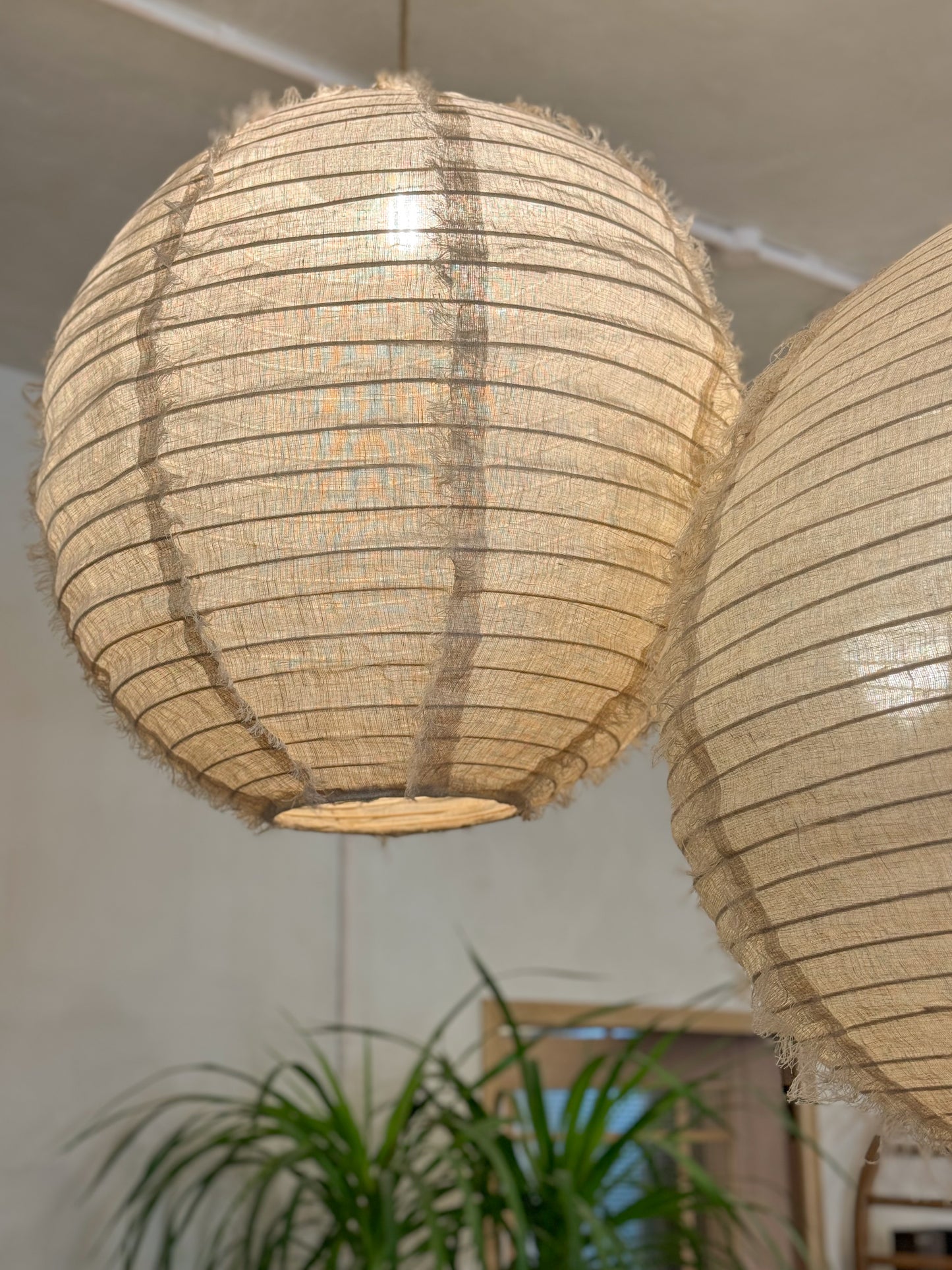 LINEN CEILING PENDANT LIGHT