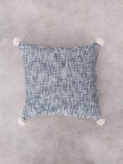 LESLIE CUSHION in TEAL- cotton cushion cover - ALROVE