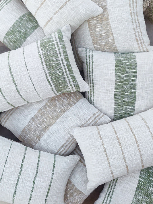Striped Cushion Cover
