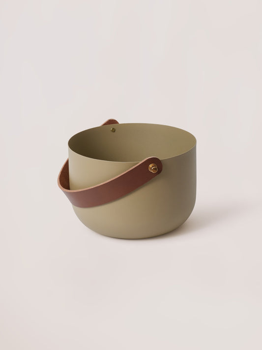 Round Basket - Sand, Small - Fleck
