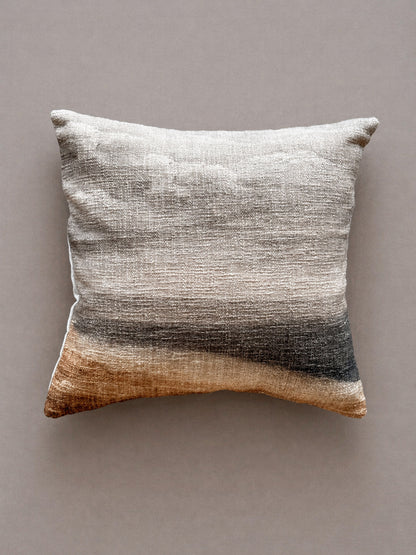 HORIZON CUSHION n brown - cotton cushion cover - ALTROVE