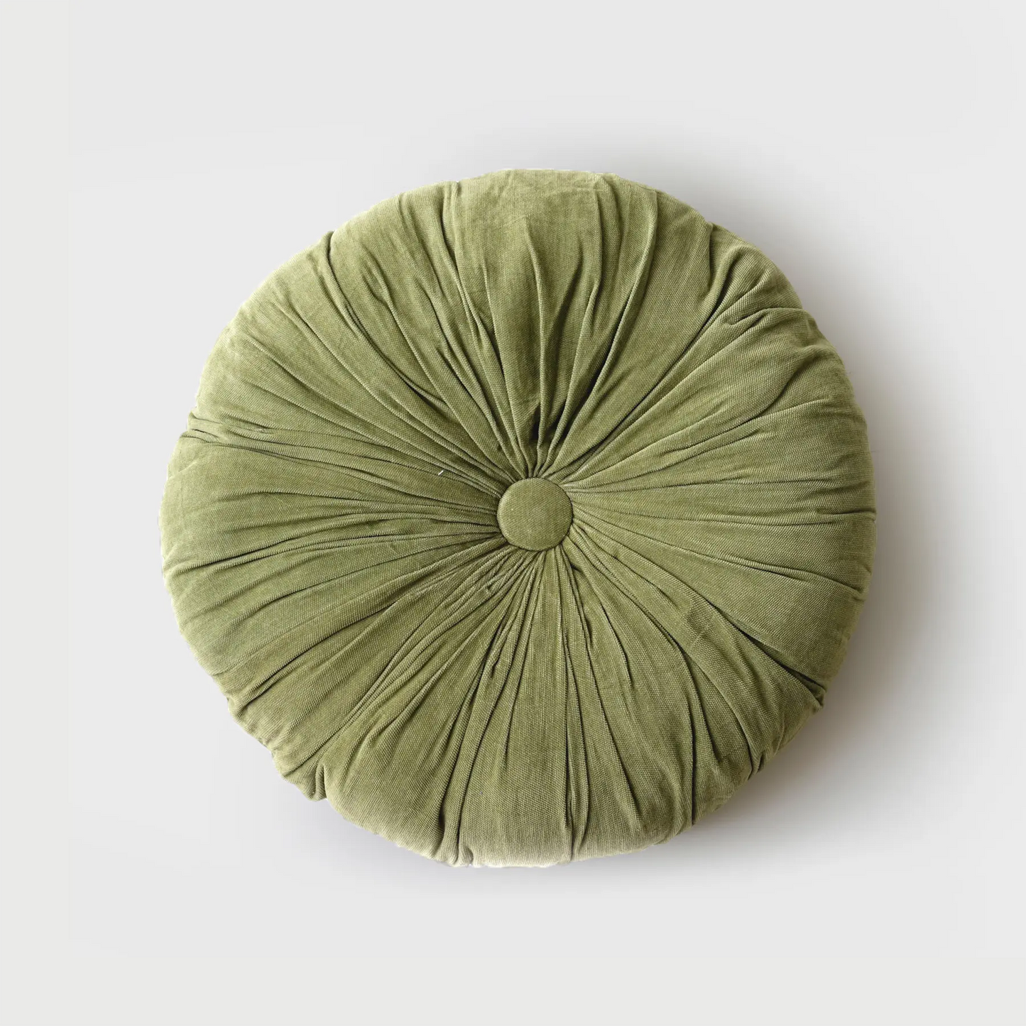 CUDDLE FERN VELVET ROUND CUSHION