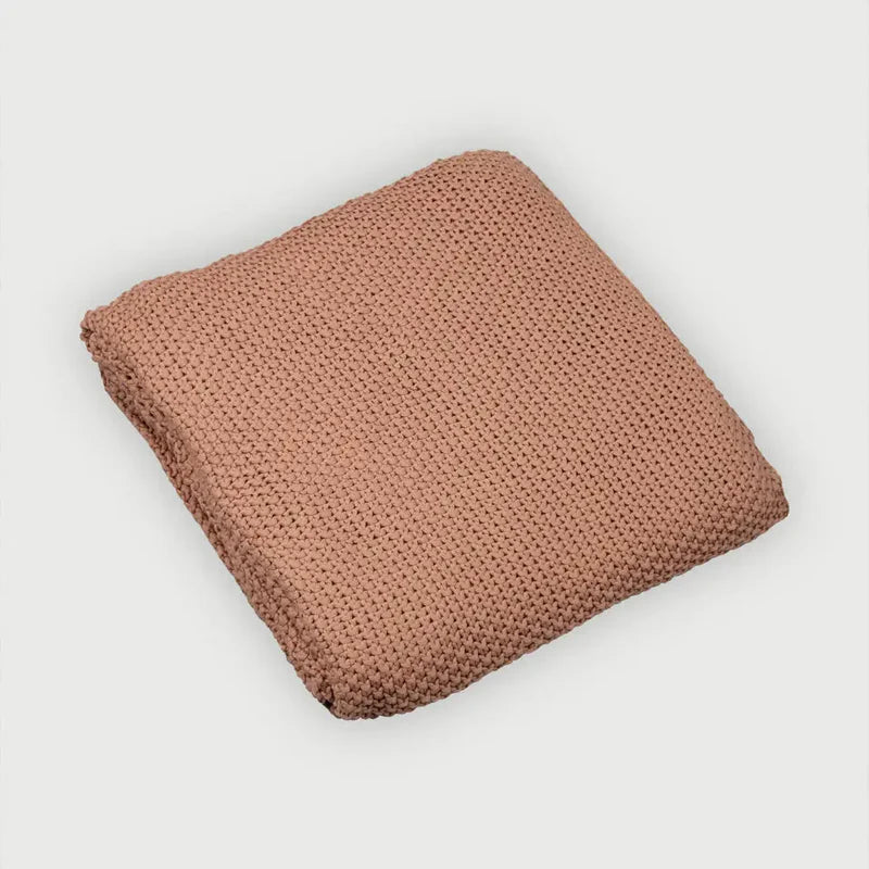 MOSS KNIT THROW