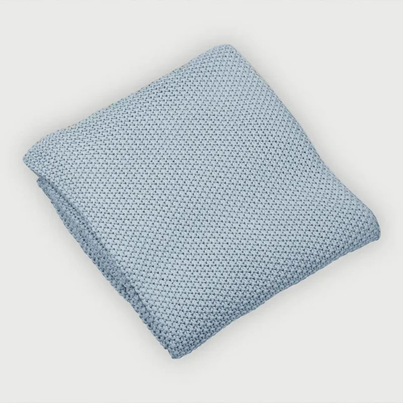MOSS KNIT THROW