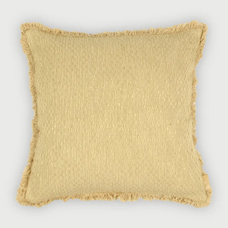 REED SAND SLUB CUSHION COVER
