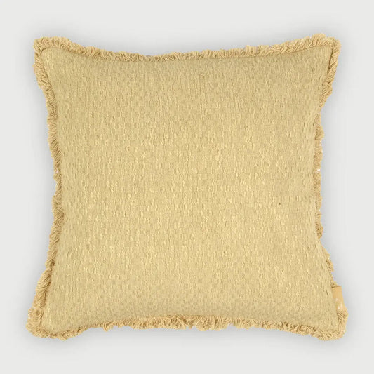 REED SAND SLUB CUSHION COVER