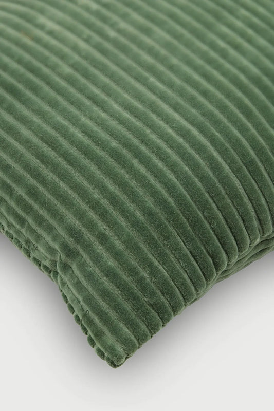 LUNA EUCALYPTUS VELVET CUSHION COVER