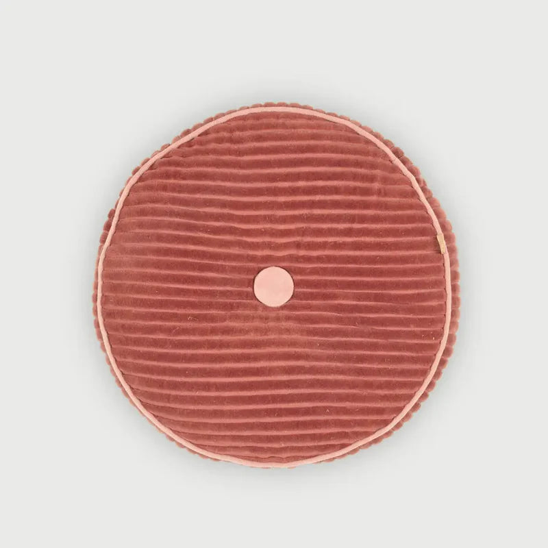 LUNA VELVET ROUND CUSHION COVER
