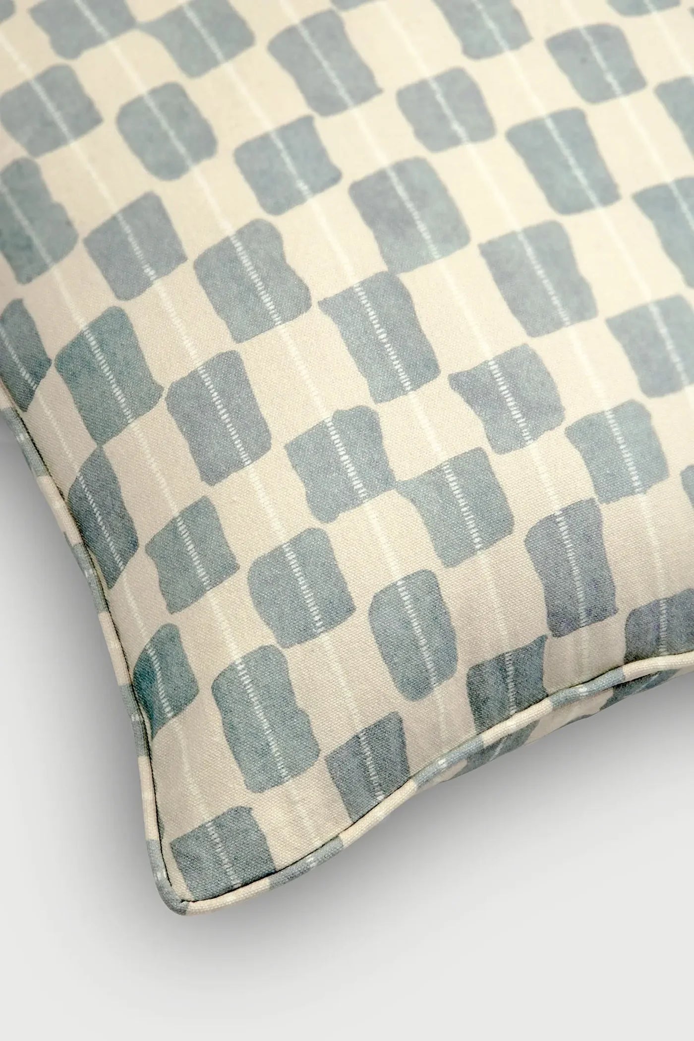 ECHO SOFT BLUE CUSHION COVER