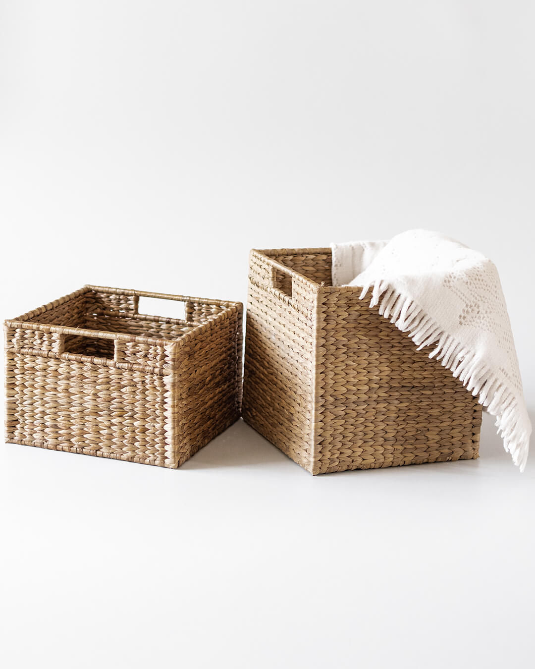 Large wicker baskets online