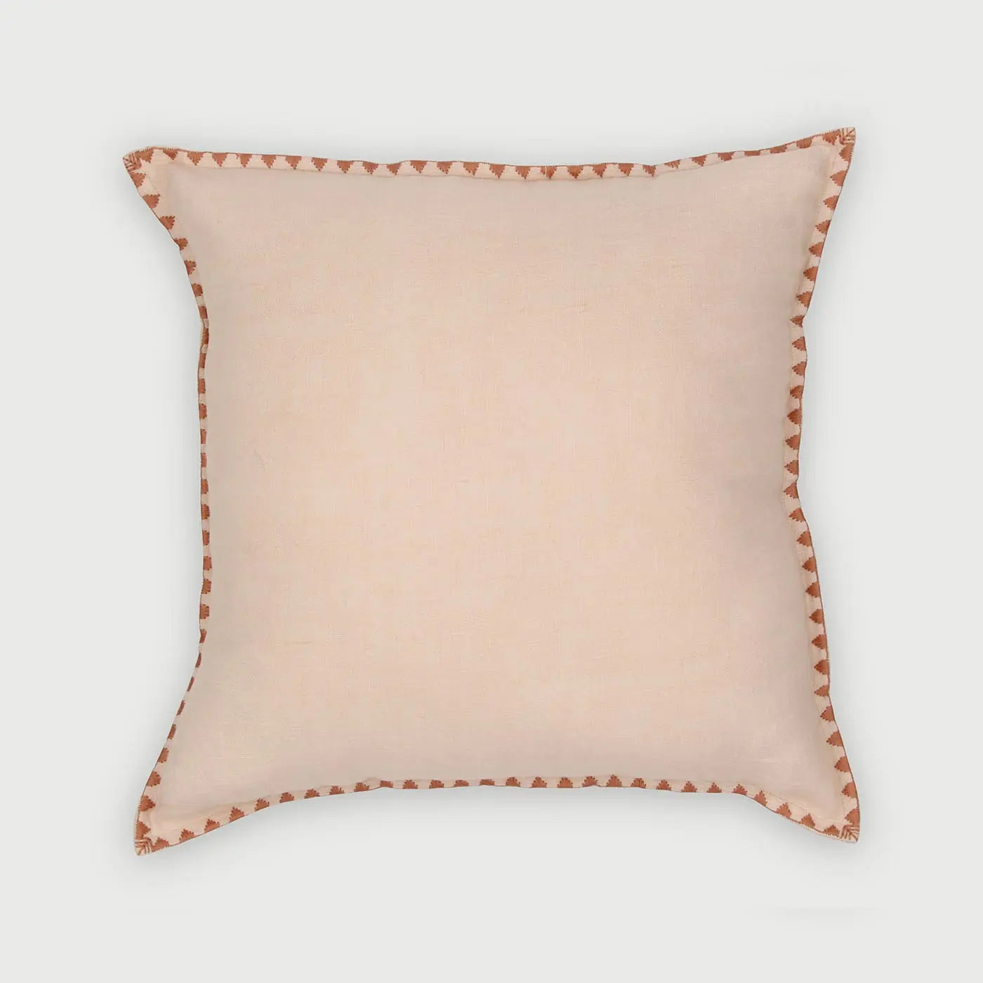 MIRAGE SOFT PINK LINEN CUSHION COVER