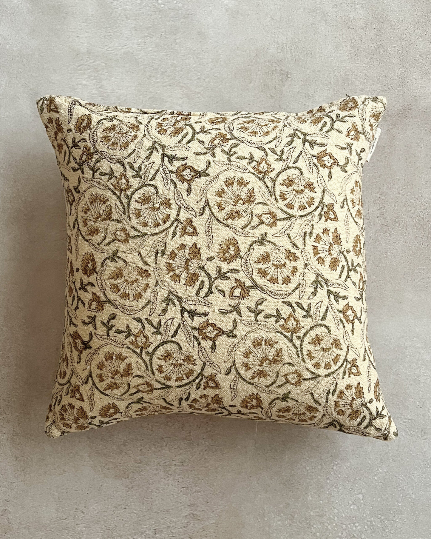 DELANCY BLOCKPRINT CUSHION