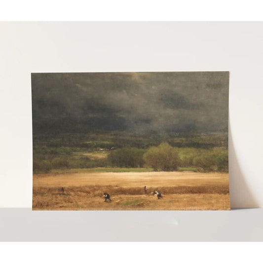 MOODY WHEAT FIELD PAINTING #285