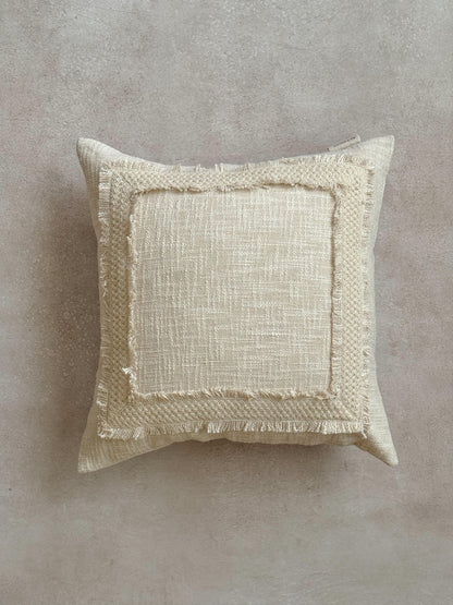 LACE CUSHION - cotton cushion cover - ALTROVE