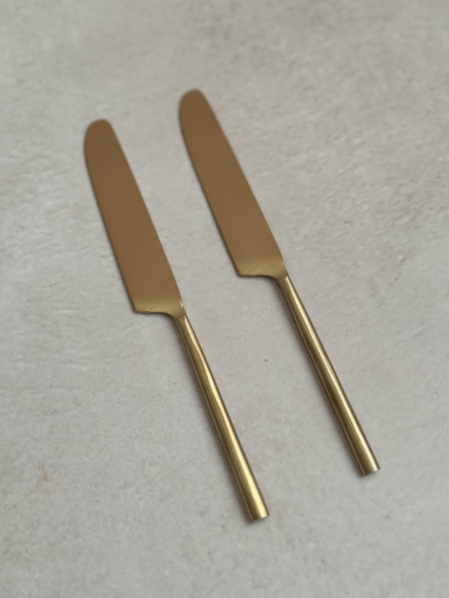 TAUPE DINNER KNIFE - SET OF 2