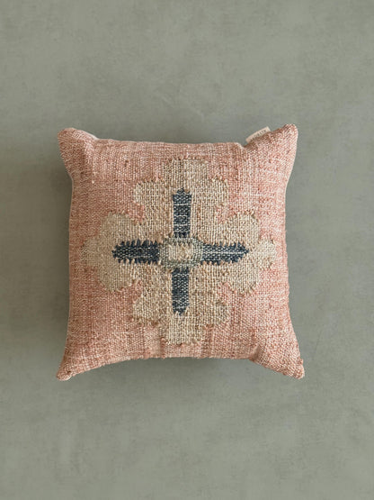 AYDIN KILIM CUSHION in RED - cotton cushion cover - ALTROVE