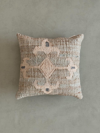 AYDIN KILIM CUSHION in GREEN - cotton cushion cover - ALTROVE