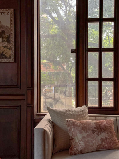IVY CUSHION in BROWN- styled- ALTROVE