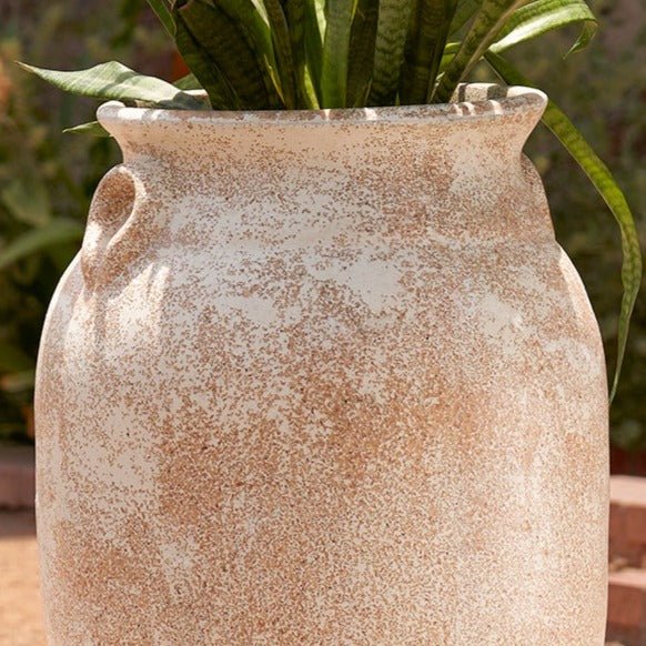 Amalfi Planter - Beige - Ripples Home