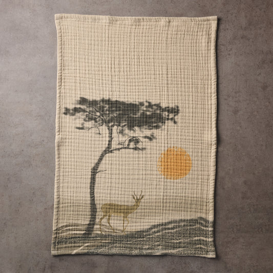 SAVANNA SUN | COTTON GAUZE | HAND TOWEL