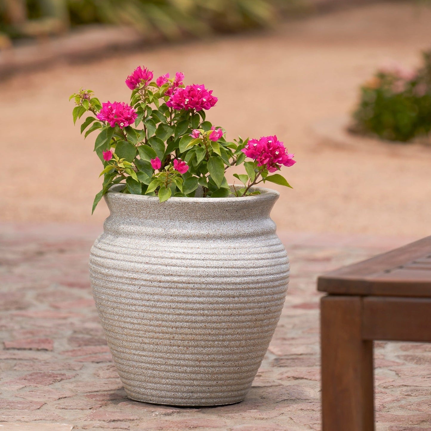 Capri Planter - Light Grey - Ripples Home