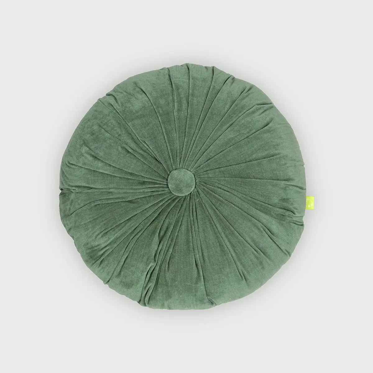 CUDDLE EUCALYPTUS VELVET ROUND CUSHION